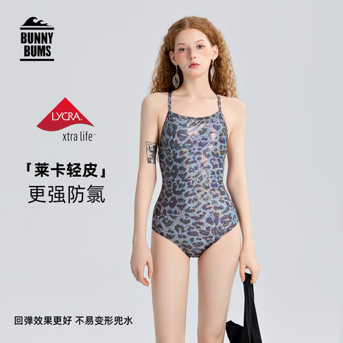 竞速泳衣女连体三角2026新款高级感游泳馆专用显瘦温泉度假游泳装