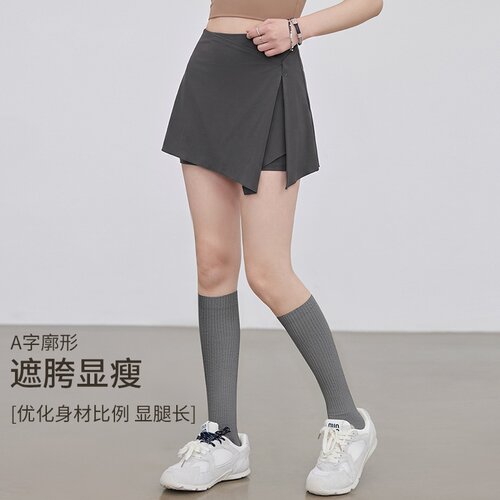 运动短裤裙女夏季新款健身运动普拉提防走光防尴尬可拆卸屁帘批发