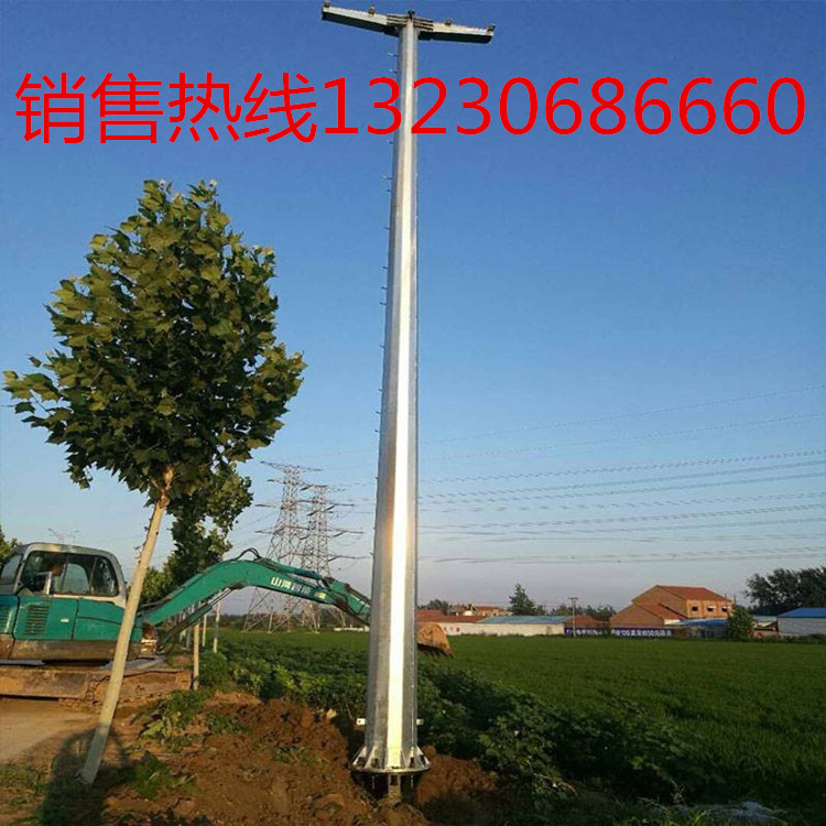 10kv电力输电架线钢杆 直线钢杆 转角钢杆 终端钢管杆 耐张杆价格