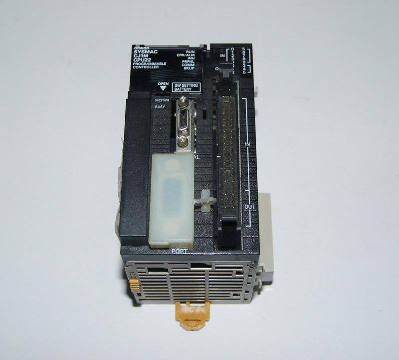 OMRON欧姆龙原装PLC模块 CPU单元 CJ1M-CPU22 拆机9新