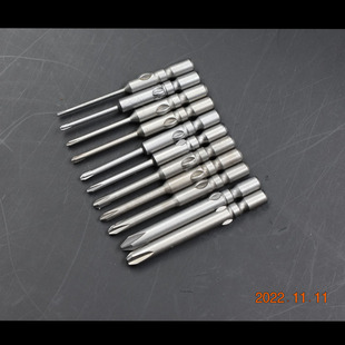 FDD 800十字3C电动螺丝刀800起子头电批头风批头枪头4mm柄电钻头