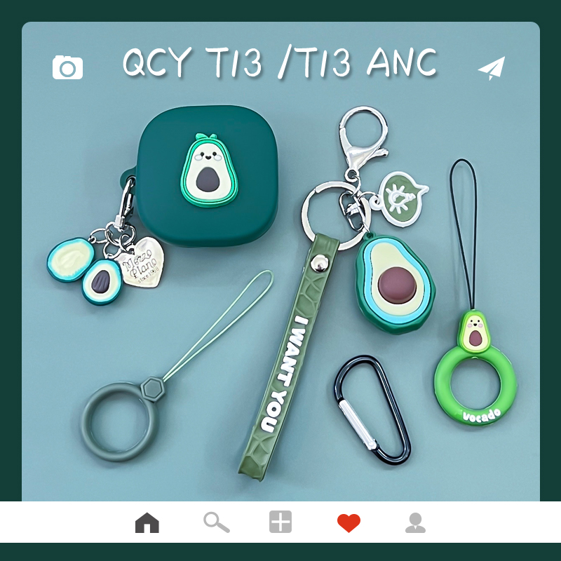 QCY耳机保护套硅胶软壳可爱卡通