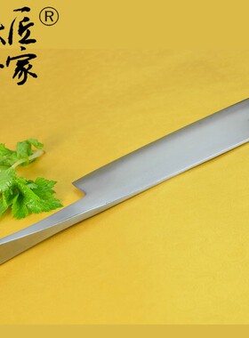 铁匠世家不锈钢刀把手工锻打家用切片刀切菜刀切肉面包刀西餐长款