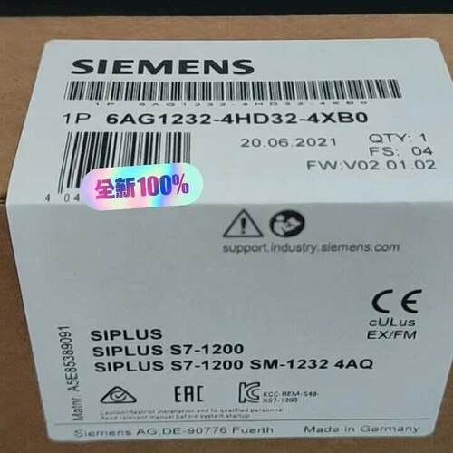 议价6AG1232-4HD32-4XB0/2XB0 SIPLUS S7-1200 工控模块维修