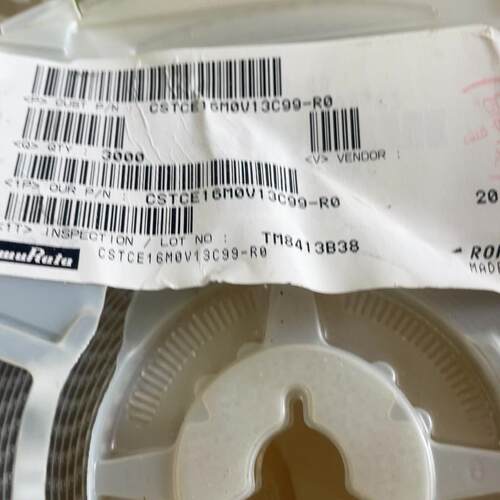 议价CSTCE16M0V13C99-R0 muRata贴片晶振 电子元器件维修