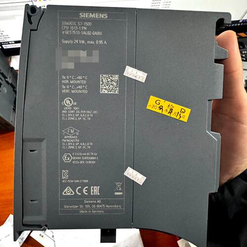 议价6ES7513-1AL02-0AB0 CPU1513-1PN 工业自动化控制模块维修