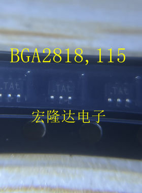 原装 BGA2818,115 封装 SOT-363 丝印 TAt RF放大器芯片