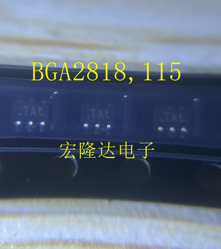 原装 BGA2818,115 封装 SOT-363 丝印 TAt RF放大器芯片