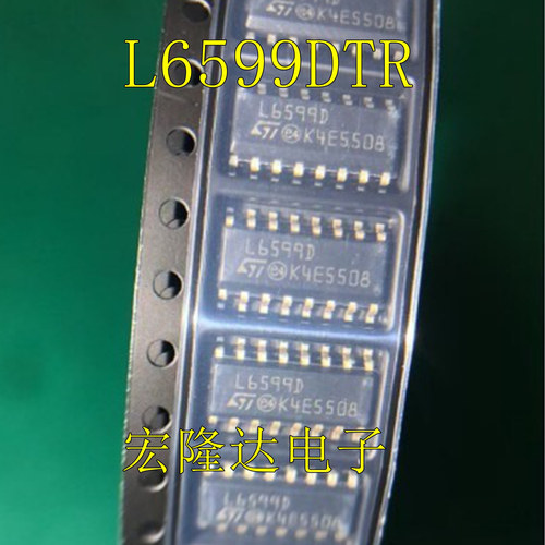 L6599DTR 丝印L6599D 贴片SOP16 高压谐振控制器 全新原装正品