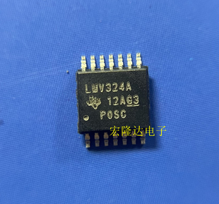 LMV324AIPWR TI TSSOP-14 丝印LMV324A全新原装 射频低噪声放大器