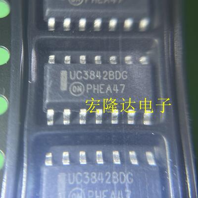 UC3842BDG 开关稳压器芯片 UC3842BDR2G 贴片SOP14 现货