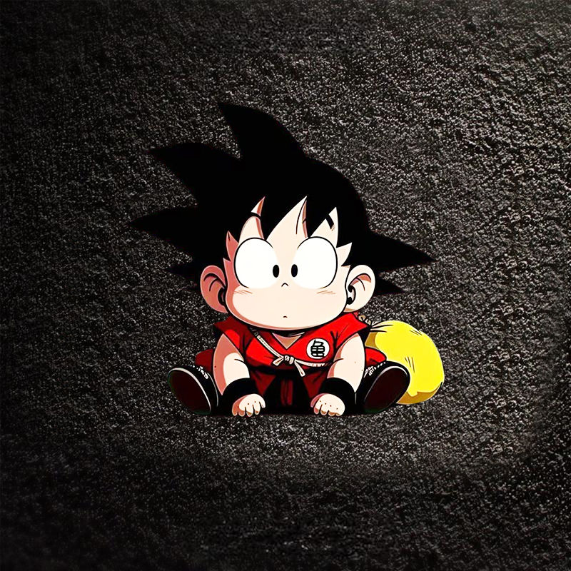 动漫七龙珠小悟空创意汽车贴纸