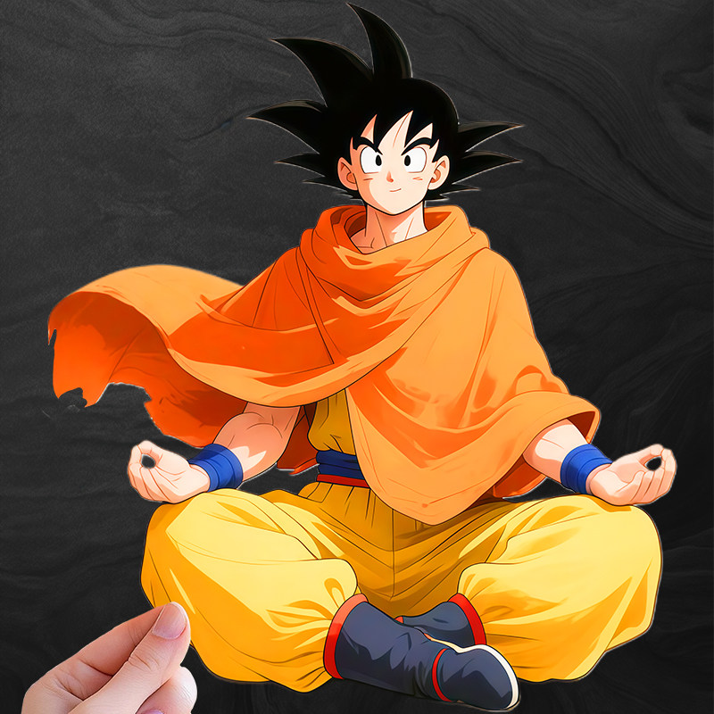 七龙珠悟空打坐动漫卡通汽车装饰贴三角窗贴纸防水个性车身贴,汽车用品/电子/清洗/改装,汽车装饰贴/反光贴,淘宝优惠券,粉丝福利购,淘宝优惠卷