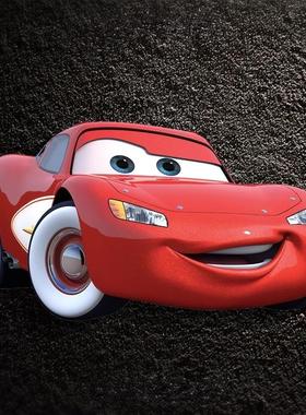 卡通迪士尼红色闪电麦昆汽车总动员汽车贴纸个性车窗边电动车贴
