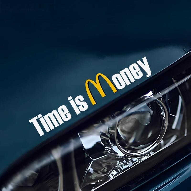 M字麦当劳创意英文定制汽车贴纸