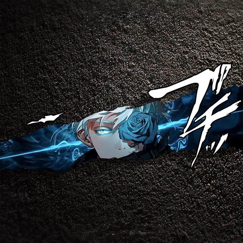 咒术回战动漫周边五条悟汽车贴纸