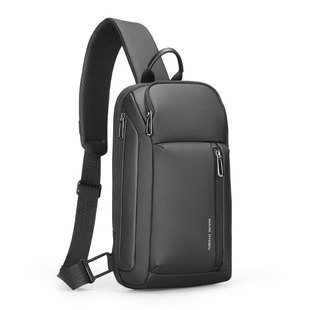 2025新款马可莱登男士胸包大容量11寸ipad平板单肩包跨境挎包正品