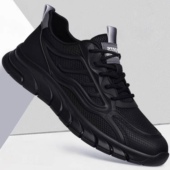 2024春季 透气防臭厚底运动休闲鞋 新款 男士 子男 潮流百搭网面鞋 男鞋