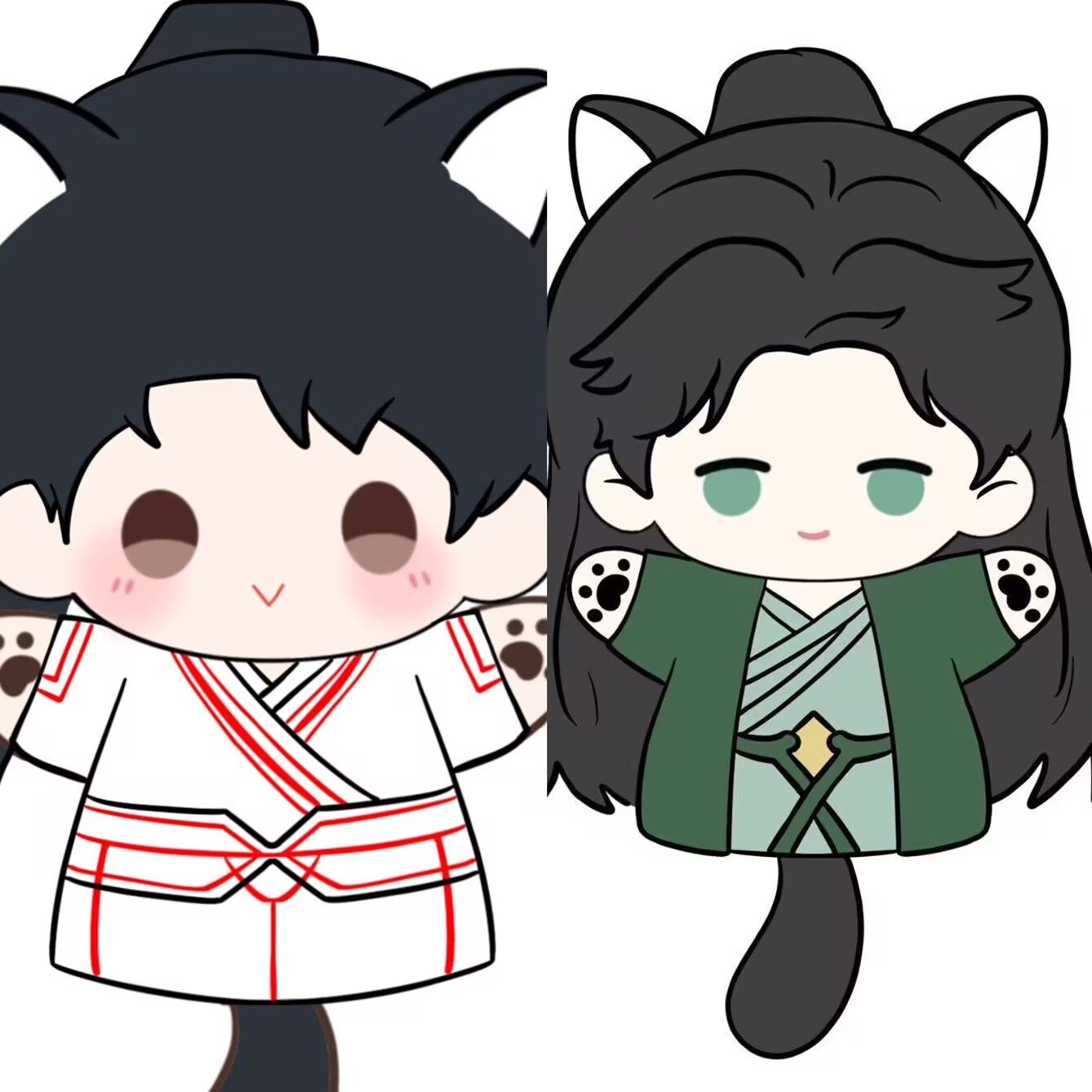 原创莲花楼明星周边成毅李相夷手偶属性棉花娃娃可爱玩偶公仔挂件