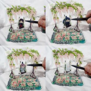 代号鸢荡秋千立牌二次元傅融袁基宝宝花园孙策左慈周边桌面摆件