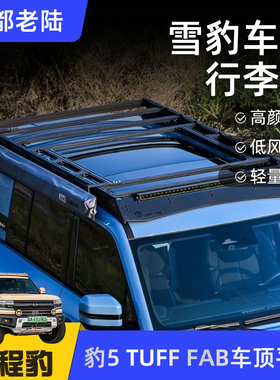 方程豹豹5烈马坦克400 TUFF FAB雪豹系列车顶模块化平台行李架