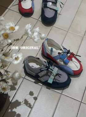 JBM儿童运动鞋2025新款21913男女童时尚户外登山鞋休闲鞋耐磨防滑