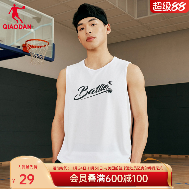 乔丹篮球上衣美式运动背心