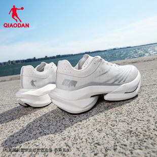 乔丹雷雳PLAID男鞋|大体重减震跑步鞋厚底碳板竞速训练跑鞋运动鞋