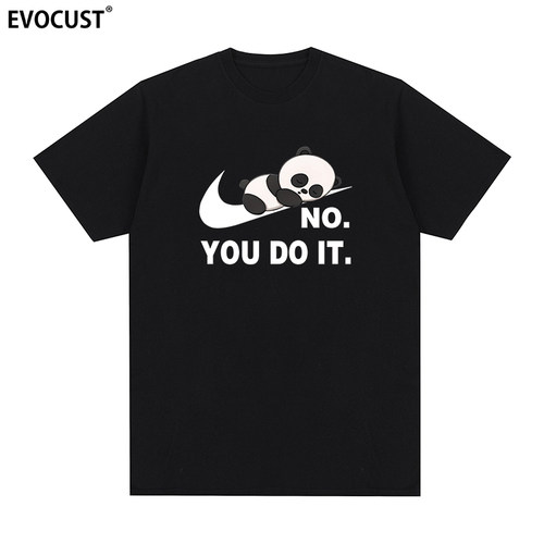 熊猫NOyoudoit短袖T恤