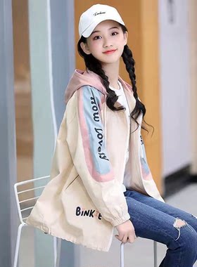 棒球服外套少女休闲冲锋衣开衫