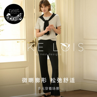 长裤 Nest 子家居服休闲时尚 Lois可外穿裤 Designs女士裤 子Like