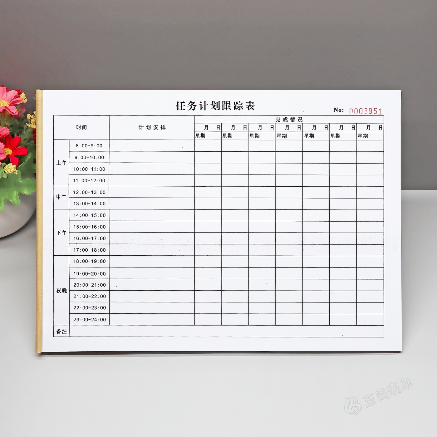 工作进度计划安排情况跟踪记录表