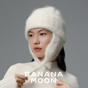 轻盈软棉保暖满分_一顶过冬时髦经典_秘鲁羊驼毛护耳冷帽针织帽冬