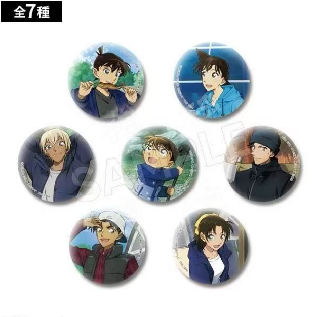 柯南周边豪华露营吧唧安室透新一