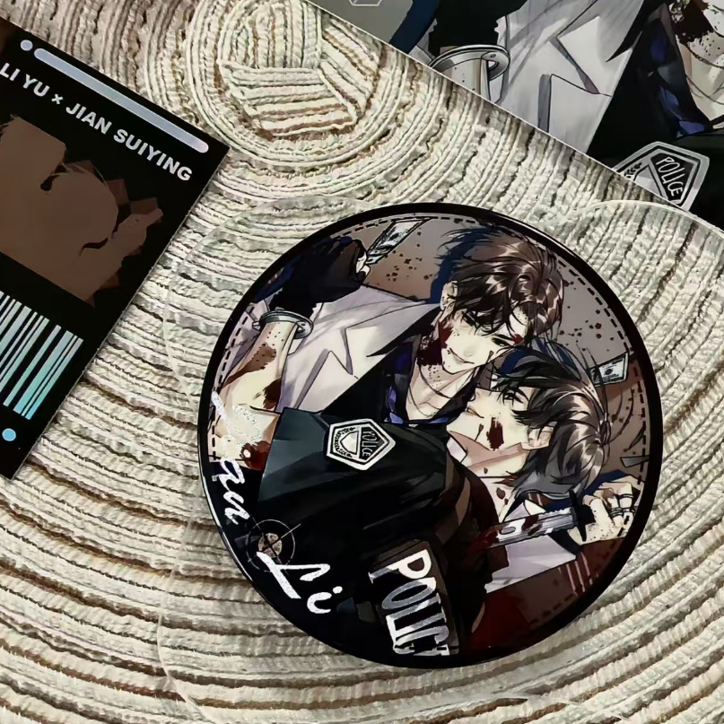 188男团周边致命追踪吧唧徽章李玉简隋英李简周边动漫二次元75mm