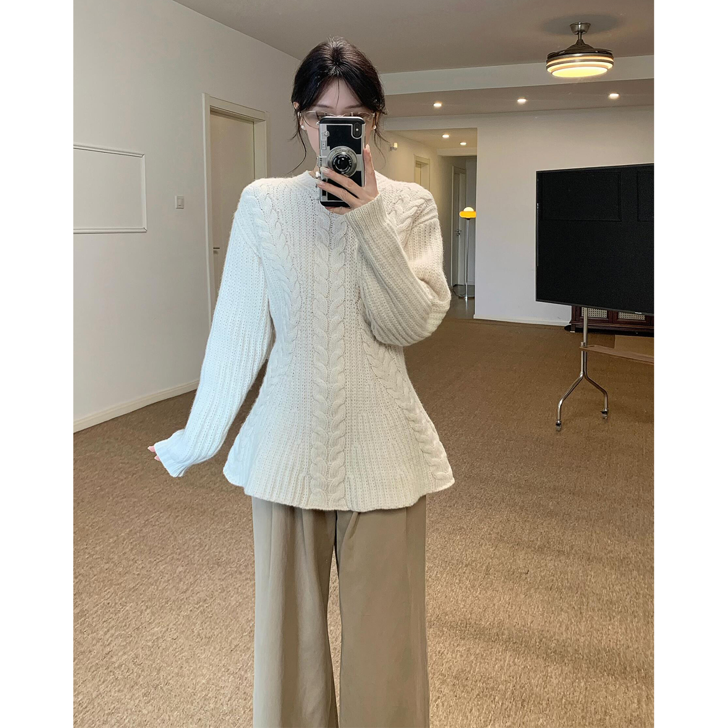 毛衣女款2025新款冬季加厚高级感