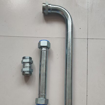 高压管接头液压油硬管 卡套式液压设备配套流体管路制作极速报价