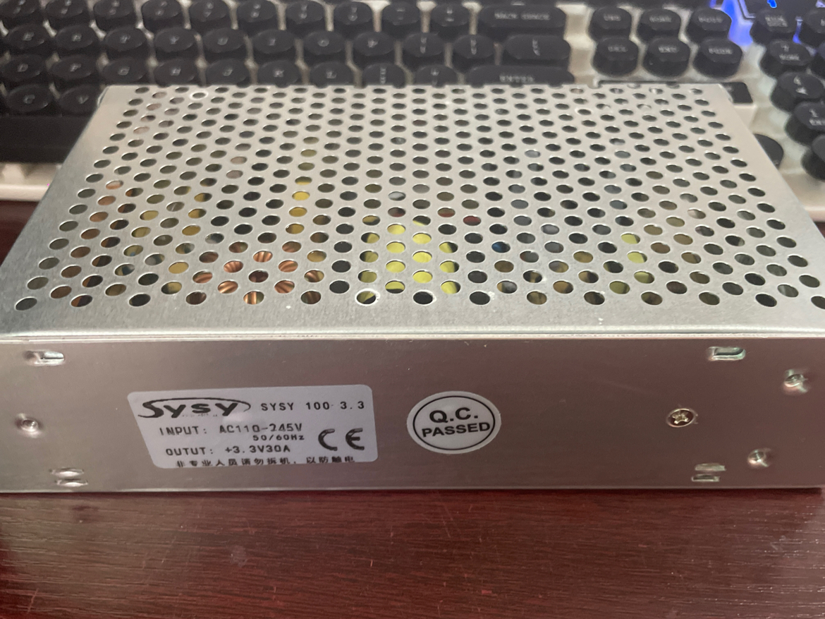 ACDC开关电源 3.3V30A工控led电源集中供电灯带车载稳压变压lpced