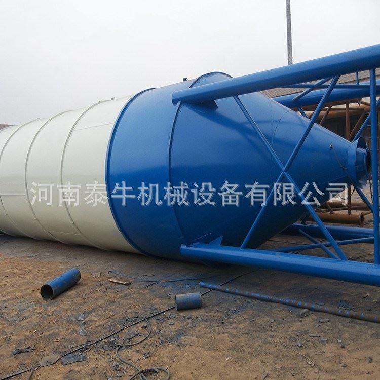 100吨水泥仓罐 工地用水泥仓储罐 煤粉矿粉水泥储料罐