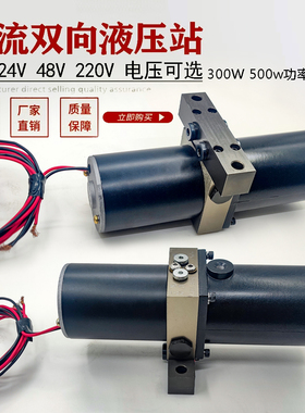 12V24V48V220V 双作用双向泵站 AGV自动化设备 升降平台车 搬运车