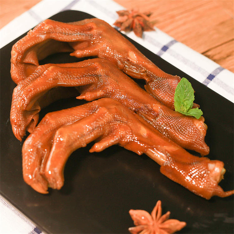 重庆荣昌特产美食小罗卤鹅荣昌卤鹅脚鹅掌新鲜卤鹅脚非黄记小陈1