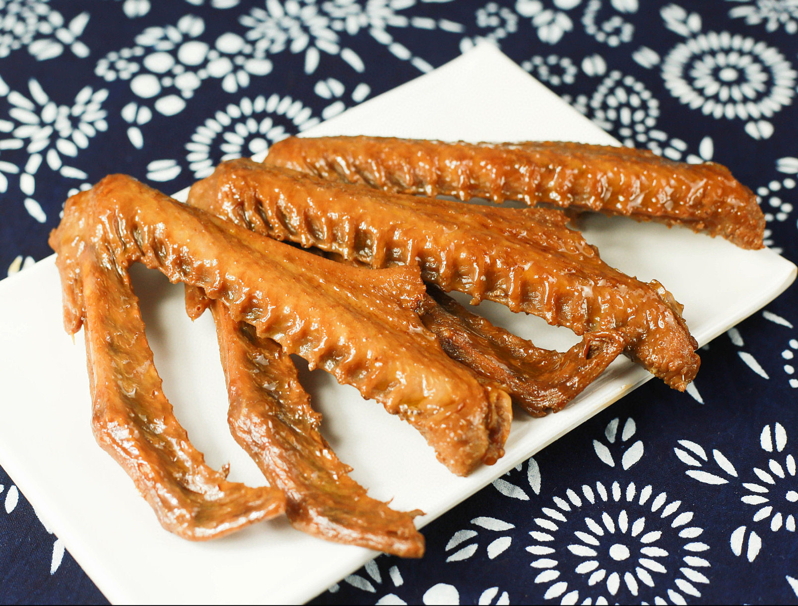 重庆荣昌特产美食小罗卤鹅荣昌卤鹅卤鹅翅卤香翅膀 新鲜卤鹅翅5个