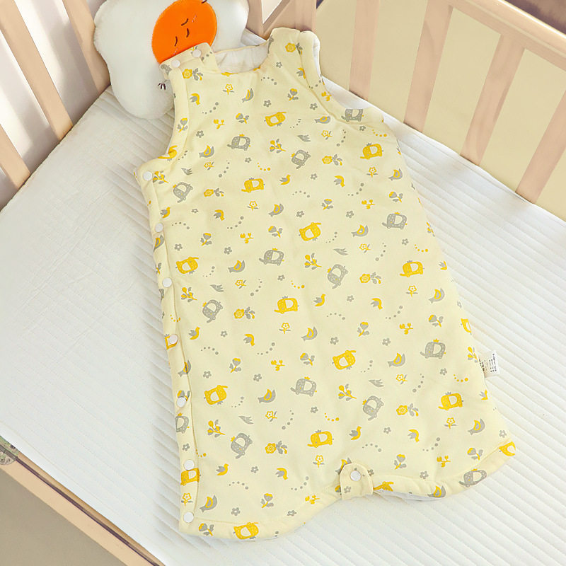 婴儿睡袋长款无袖儿童睡袍背心宝宝秋冬季夹棉睡衣加厚防踢被防跳,婴童用品,睡袋/防踢被,淘宝优惠券,粉丝福利购,淘宝优惠卷