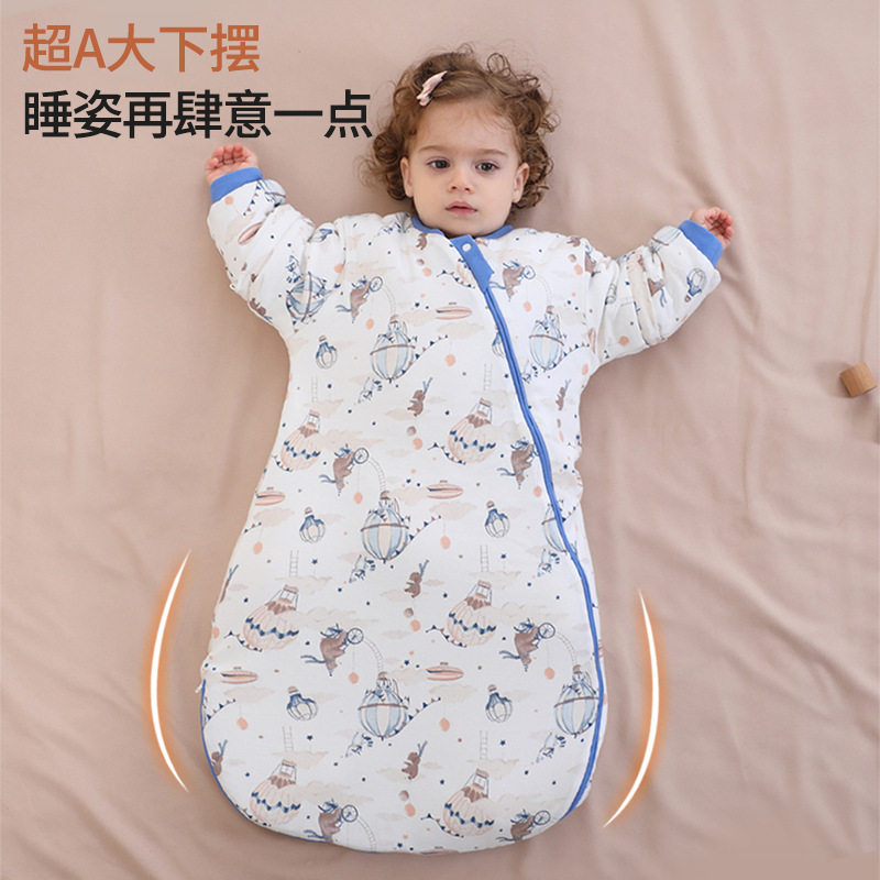 婴儿睡袋秋冬款恒温新生儿童宝宝冬季加厚防寒一体防踢被四季通用,婴童用品,睡袋/防踢被,淘宝优惠券,粉丝福利购,淘宝优惠卷