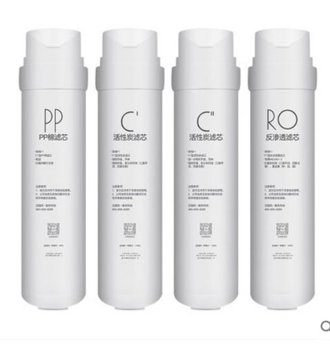美的净水器MRO215-4 MRC1692A-50G PP棉 C1  C2活性炭  RO膜套餐