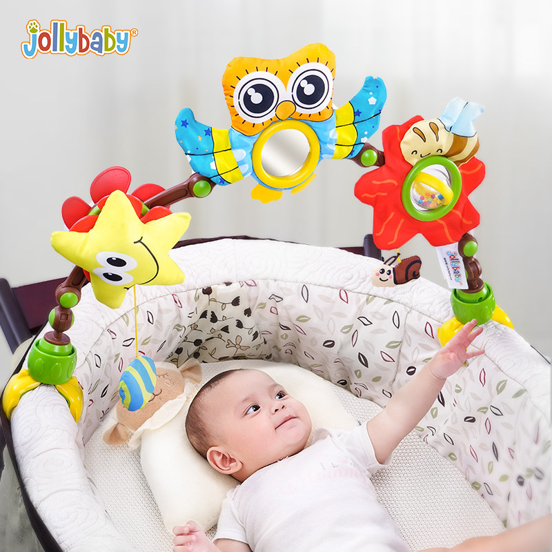 jollyba婴儿车玩具挂件床