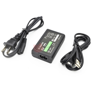 PSV1000充电器PSV直充电源PS VITA 1000充电器+数据线+电源线整套