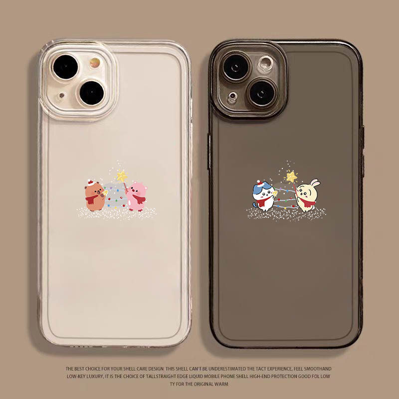全系苹果手机透明简约可爱