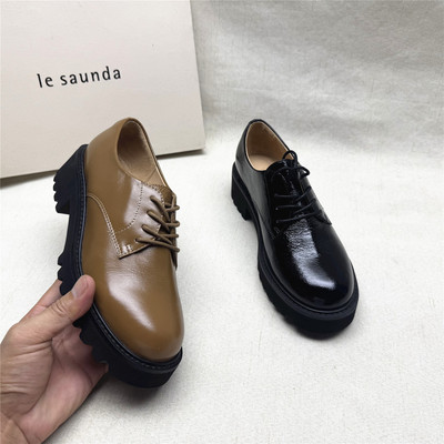 lesaunda/莱尔斯丹深口系带单鞋