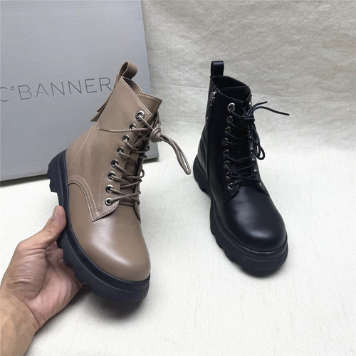 品牌正品撤柜亏本清仓真皮马丁靴